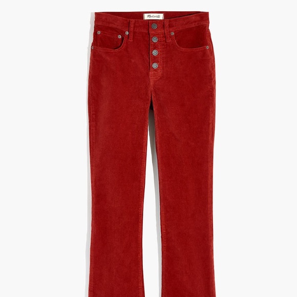 Madewell Cali Demi-Boot Jeans in Corduroy - Picture 3 of 8